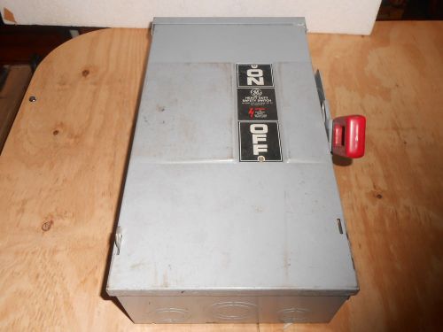 GE General Electric Heavy Duty Safety Switch TH4322R 60 Amp 240V Fusible
