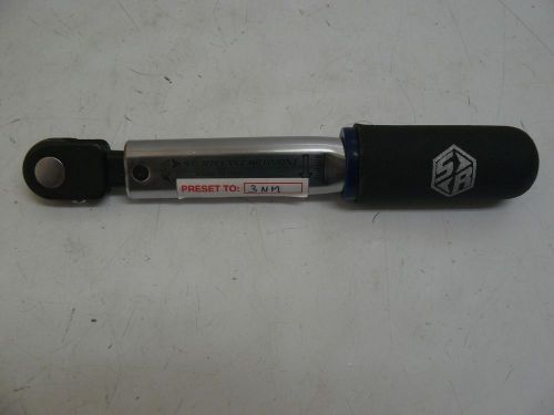 STURTEVANT RICHMONT 810749  LTCR 10-50 IN LBS 1.2-6 NM RATCHET TORQUE WRENCH