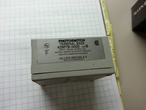 42MTB-5000 Allen Bradley Terminal Base/Power Supply