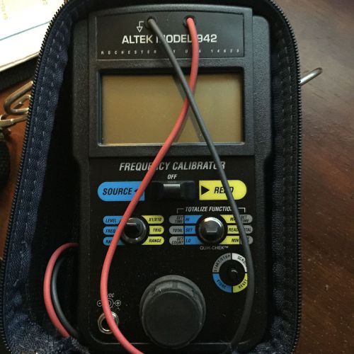 Altek 942 Frequency Calibrator Discontinued