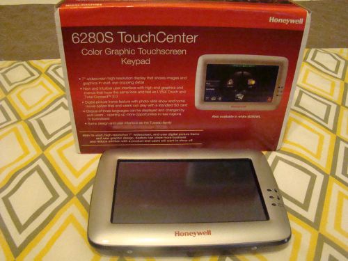 Ademco honeywell 6280s - touch screen color keypad perfect upgrade *new in box* for sale