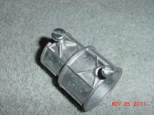 1&#034; emt conduit to greenfield flex connector **free same day shipping usa** for sale