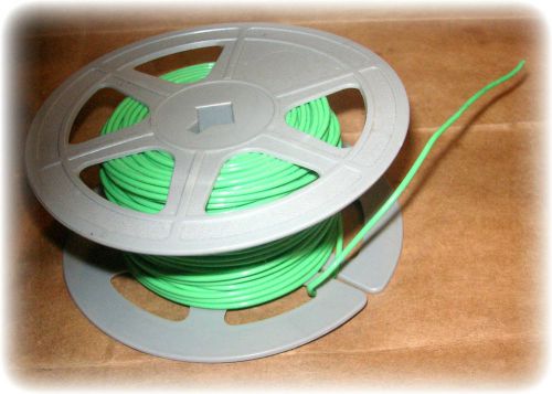 Wire, hook up, stranded (19/32), 20 awg, ptfe (teflon) / silver, green, 135’ inc for sale