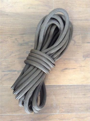 1/2&#034; double braid polyester  brown x  26ft. hank NEW GREAT PRICE LOOK
