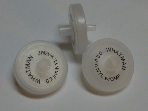 Whatman gdx syringe filters, 25/pk, nylon, 0.2um, 13mm diameter, 6870-1302 for sale