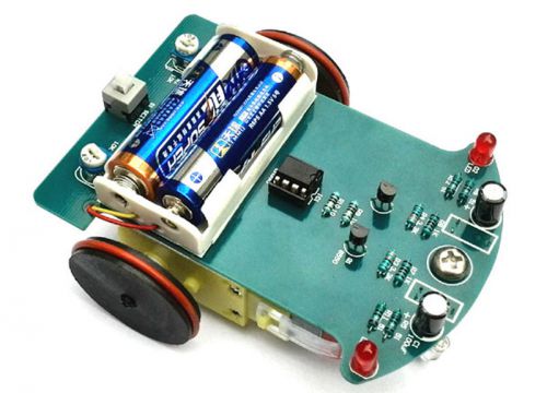 Microcontroller Entry-Level Study Small Line Tracking Smart Car Robot DIY Kit