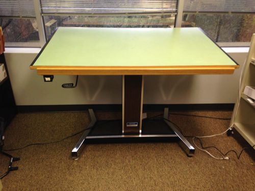Mayline futur-matic 60&#034;x40&#034; electric drafting table; see photos of views and tag for sale