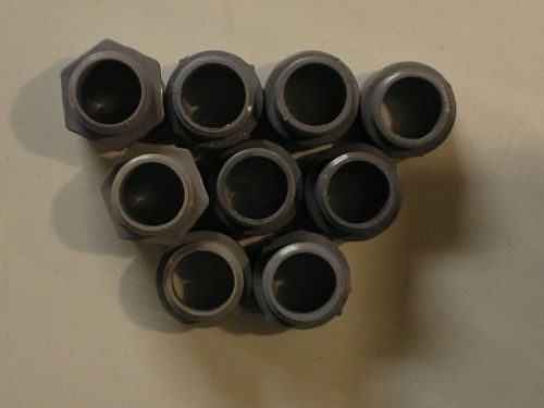 1-Inch PVC Terminal Adapter(Lot of 9)