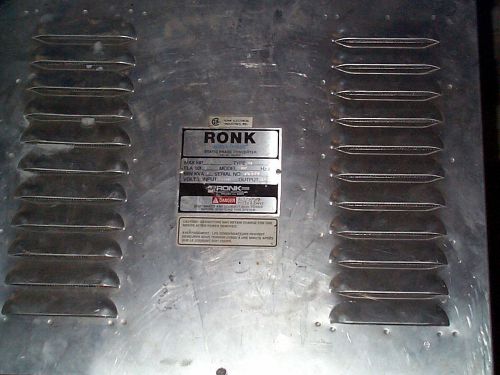 Ronk Add-A-Phase Converter 7.5HP-240V
