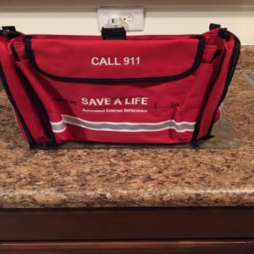 Aed defibrillator case for sale