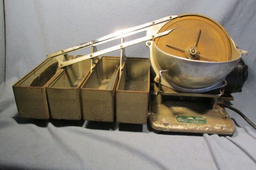Vintage  ELECTRIC OPERATED Coin Sorter by Abbott Coin Counter Company -- Works