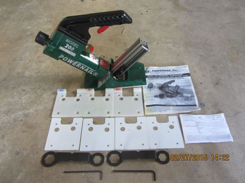 Powernail Model 200 power nailer for engineered flooring,,NEW WITHOUT BOX