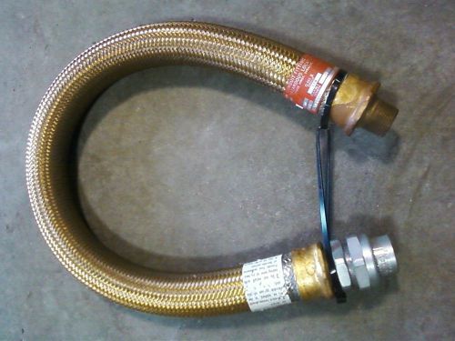 Crouse-hinds electrical eclk224 haz.loc. braided coupling 3/4x24&#034; for sale