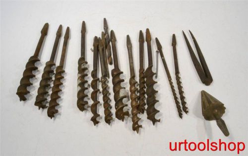 Set of Auger Bits and one nail 6767-1083