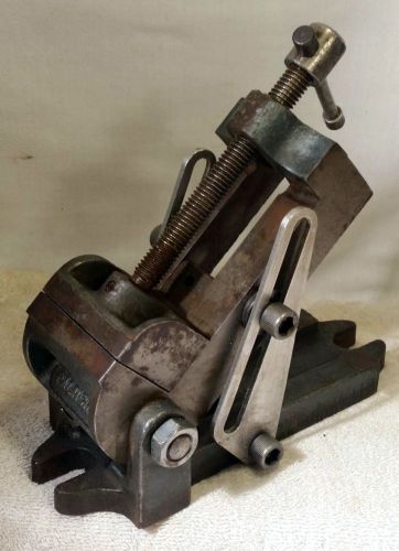 Palmgren drill press vise hinged opens90+ jaw width - 2-7/16&#034; jaw opening - 3&#034; for sale