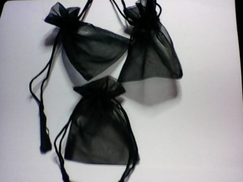 Nylon Jewelry Pouches w/tassels 3&#034; x 4&#034;  50 count Variety