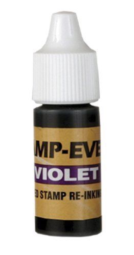 Stamp-Ever Pre-Inked Refill Ink, 7ml Bottle, Violet (5031)