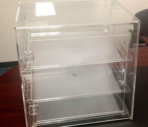 PASTRY SELF SERVE DISPLAY CASE 3 TRAYS