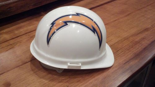 NFL Hard Hat  San Diego Chargers Very Good Condition, SEI Used Collectible ANSI