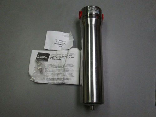 Parker Filtration A27/35B-SA-L1192 Stainless Air Filter Housing New Old Stock