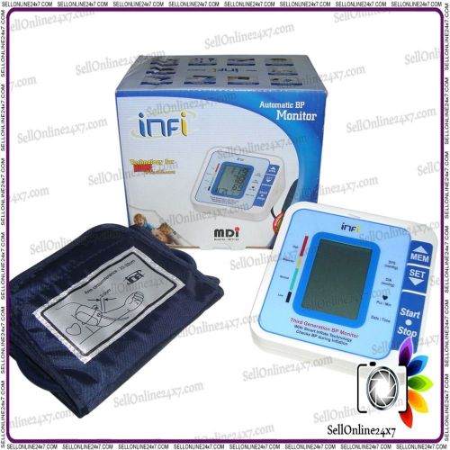Automatic bp monitor inf1112a (oscillometric) technology for home health care for sale
