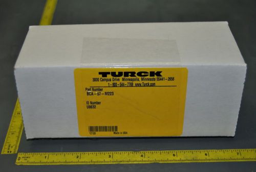 NEW IN BOX TURCK BCA-57-M223 DEVICENET CONDUIT ADAPTER MINIFAST (S10-T-34C)