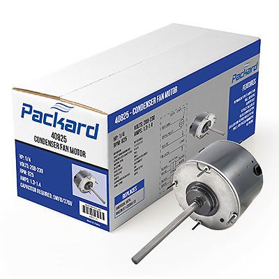 Packard condenser fan motor, 1/4 hp, 208-230 volts, 825 rpm for sale
