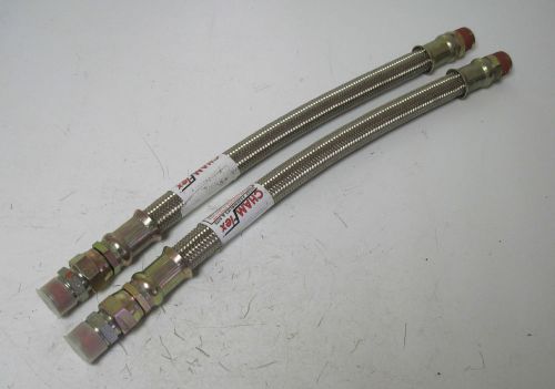 Lot of 2 chamflex® single hose assembly, 3/4&#034; heat pump hoses 25.5&#034; long for sale