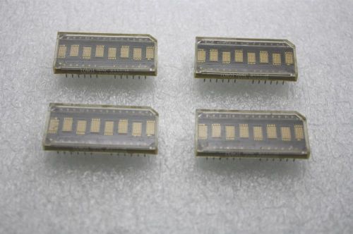 Lot of 4x HP HDSP-2111 15 Eight Character 5 and 7mm Smart Alphanumeric Displays