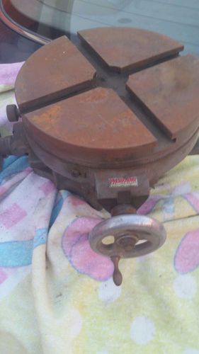 Vintage palmgren Rotary Table for Milling Machine
