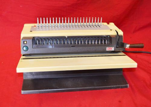 GBC Model 460KM Electric Hole Punch &amp; Manual Comb Binder Binding Machine   Q