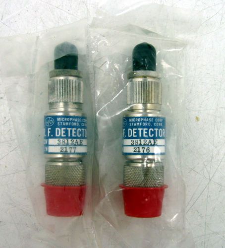 (2) Microphase Corp. (3812AE) RF Detector
