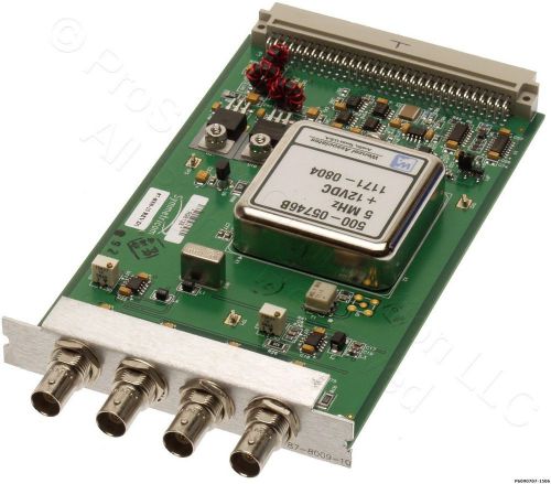 Symmetricom XLi 87-8009-10 Low Phase Noise 10MHz Quad BNC Output Card Microsemi