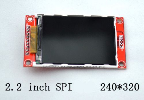 2.2&#034; Serial SPI TFT Color LCD Module Display 240X320 w/ PCB Adpater / SD Socket