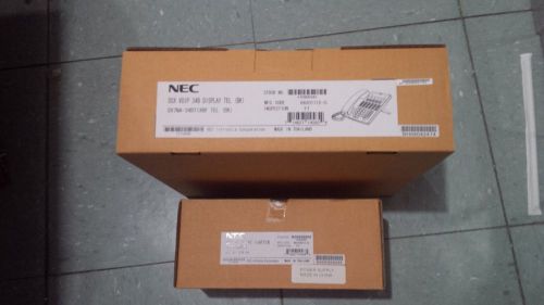 NEC DSX VOIP 34B Dsply Teleph 1090034 Blk NEVER OPENED w/POE adapter included