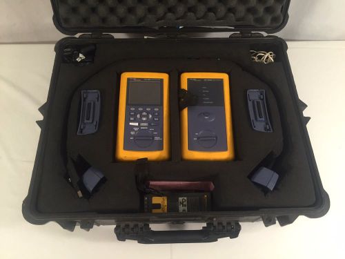 Fluke Networks DSP-4300 Cable Analyzer / Remote / Accessories / Good Condition!