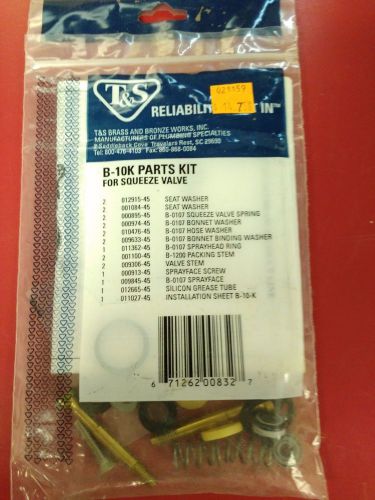 T&amp;s b-10k parts kit for squeeze valve #1202 for sale