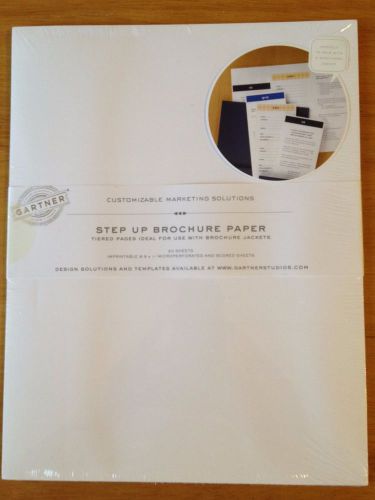 GARTNER STUDIOS Step-Up Brochure Paper - 20 Sheets
