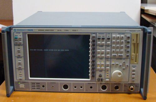 Rohde &amp; schwarz fsiq7 signal analyzer 20hz to 7ghz for sale
