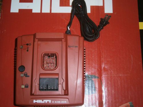 HILTI 4/36- ACS  BATTERY CHARGER, (USED)