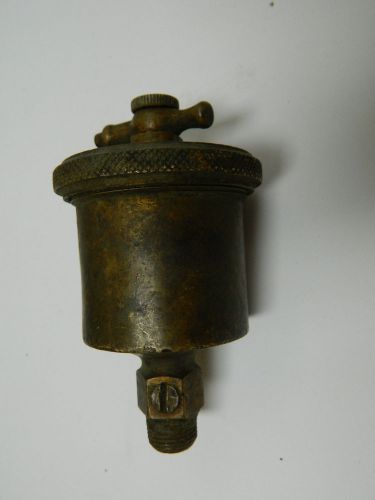 ANTIQUE LUNKENHEIMER IDEAL NO.2 ALL BRASS HIT AND MISS ENGINE OILER