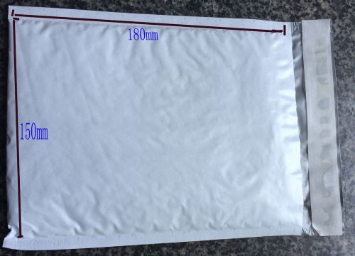 10pcs Bubble Padded Envelope Mailers seal Shipping Bags 180mm x 150mm&#034; Gray