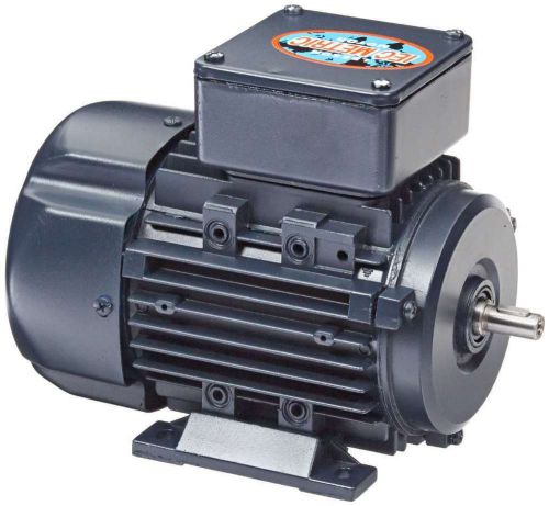 Leeson 192089.00 Rigid Base IEC Metric Motor, 3 Phase, D63 Frame, 1/4HP, 1800 RP