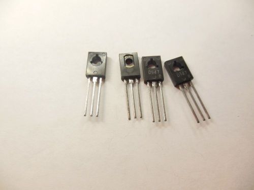 4 pcs. 2SD947 NTE Equvilent NTE253 Transistor NPN Darlington 80V IC=4A TO-126