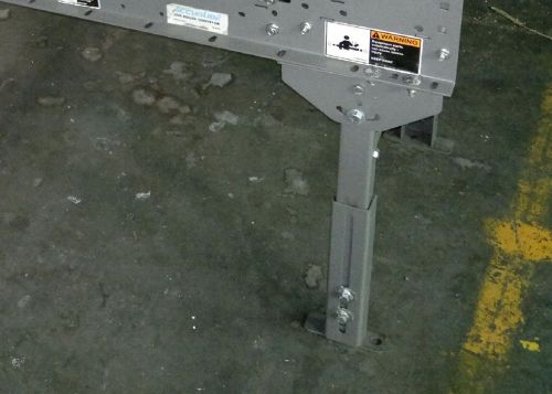 FKI 24&#034;  wide conveyor adjustable supports