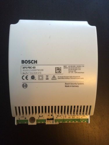 Bosch APS-PBC-60 - Power Supply &amp; Battery Charger