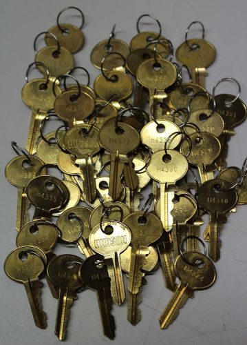 Huge Lot of 48 Hudson H keys 43XX numbered keys
