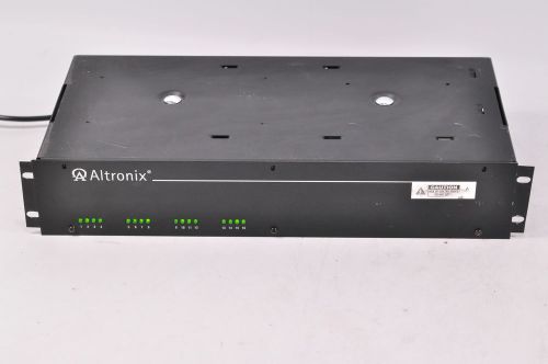 Altronix R2416ULCBI 24VAC 25A 16x PTC Isolated Rack Mount CCTV Power Supply
