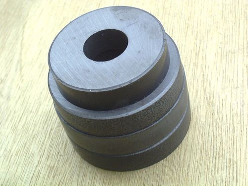 Lot of 4 Large Powerful Ferrite Disc Magnets from Magnetron