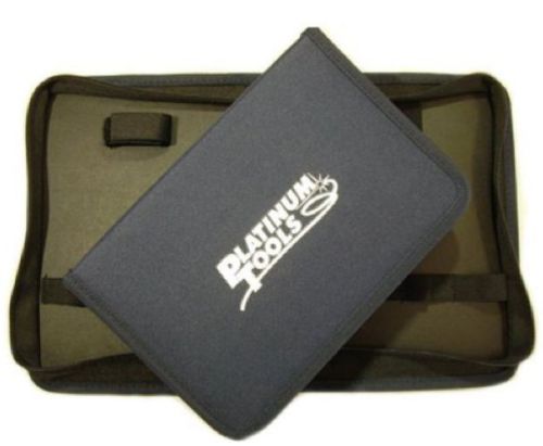 Platinum tools nylon sealsmart zip kit case multiple pockets part number 4001npt for sale